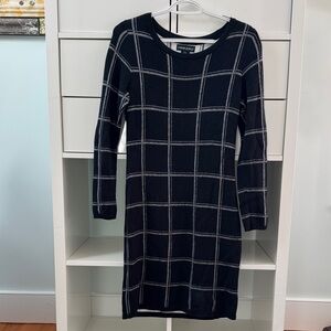 Cynthia Rowley Black and White Checkered Dress